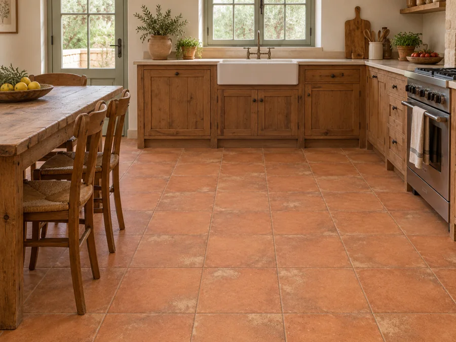 Terracotta Natural in a room