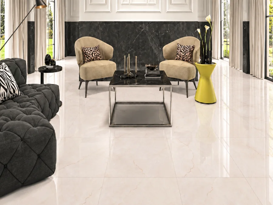 Crystal Cream in a room