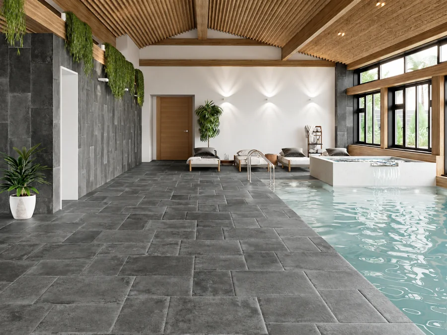 Slipstop Saint Andrews Grey in a room