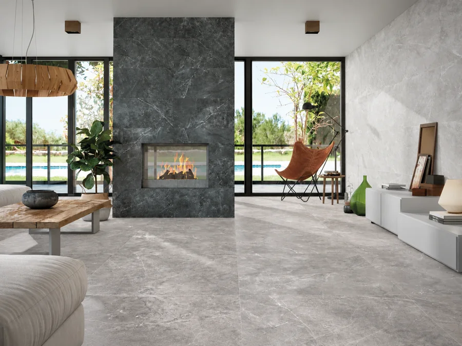 Slipstop Amalfi Grey in a room