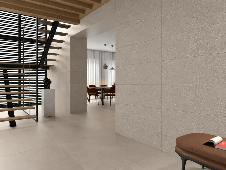 Dimension Taupe in a room