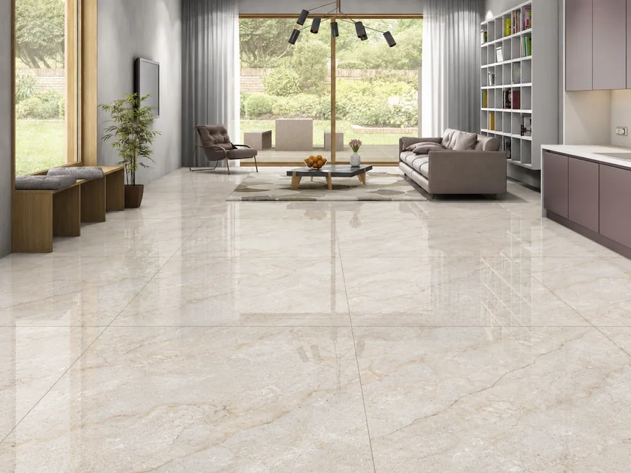 Endless Renor Beige in a room