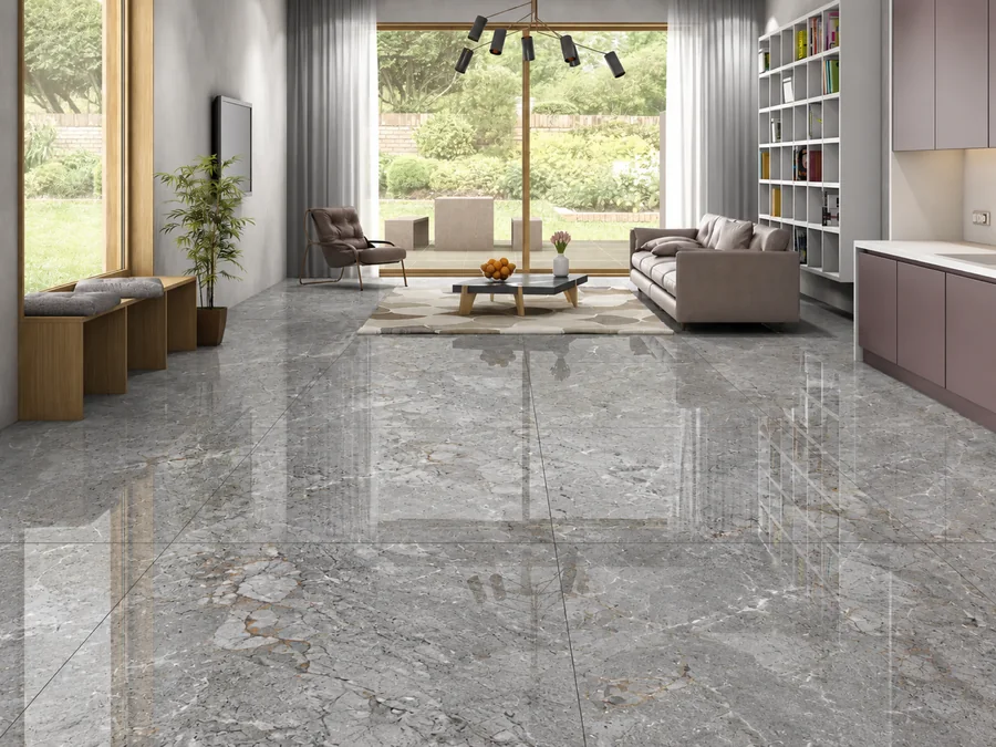 Endless Prisma Grey in a room