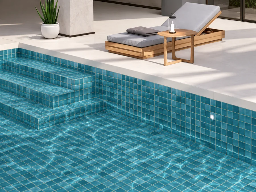 Lusso Cosmo Aqua in a room