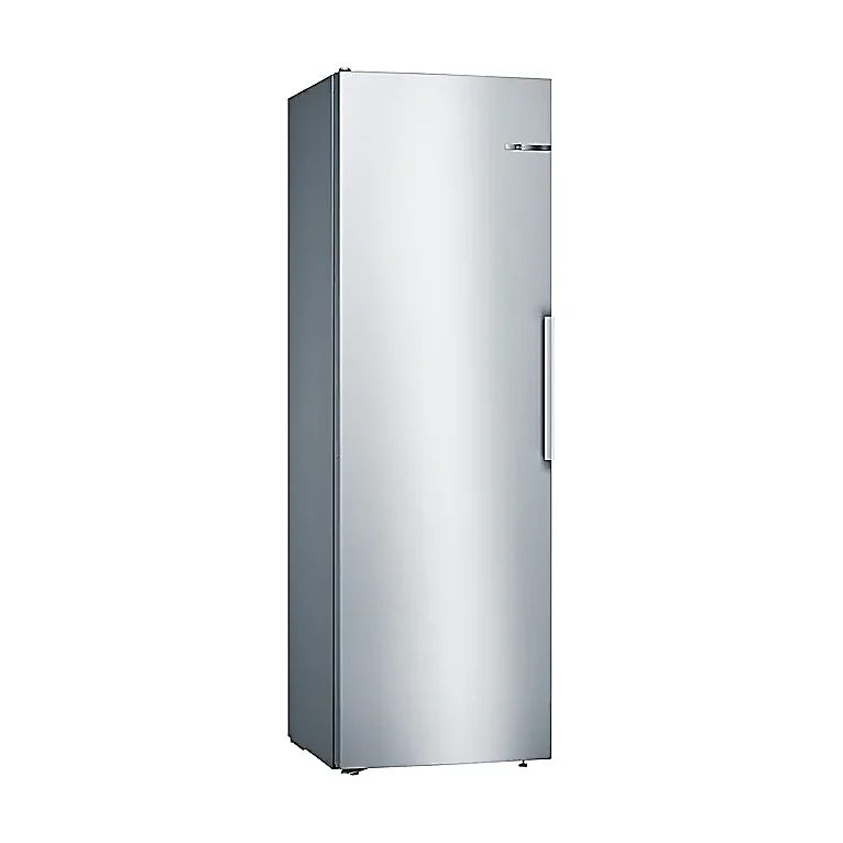 Freestanding Fridge 346 L, Steel Look