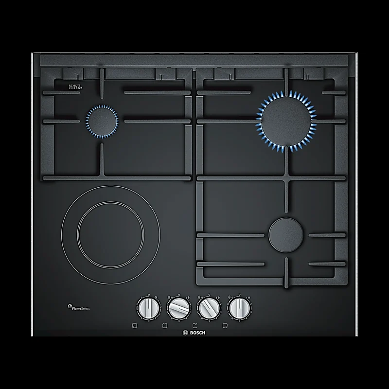 Gas & Electric Hob 60 cm, 4 Zones