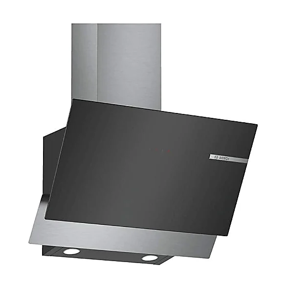 Inclined Hood 60 cm, Black Glass