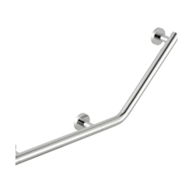 Comfort & Safety Grip Handle 135°, Left-Hand, Chrome