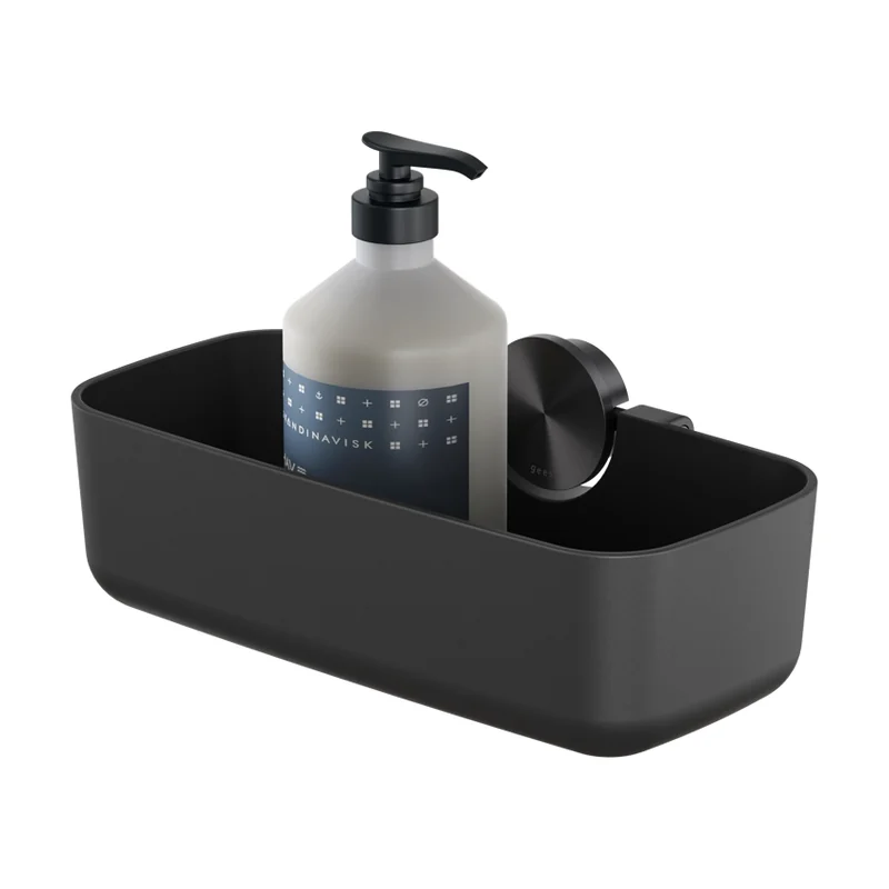 Opal Shower Basket 25 cm Brushed Black
