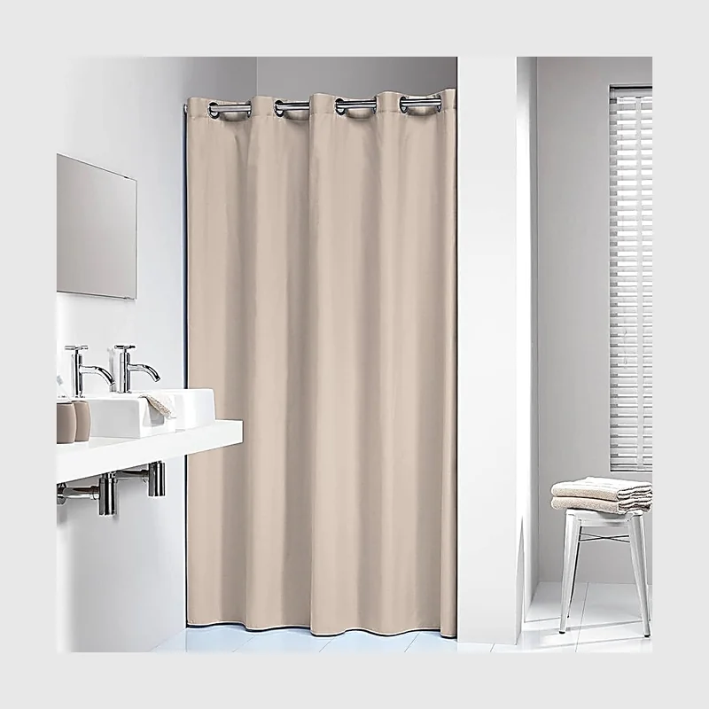 Sealskin Coloris Shower Curtain, Ecru