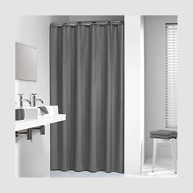 Sealskin Madeira Shower Curtain, Grey