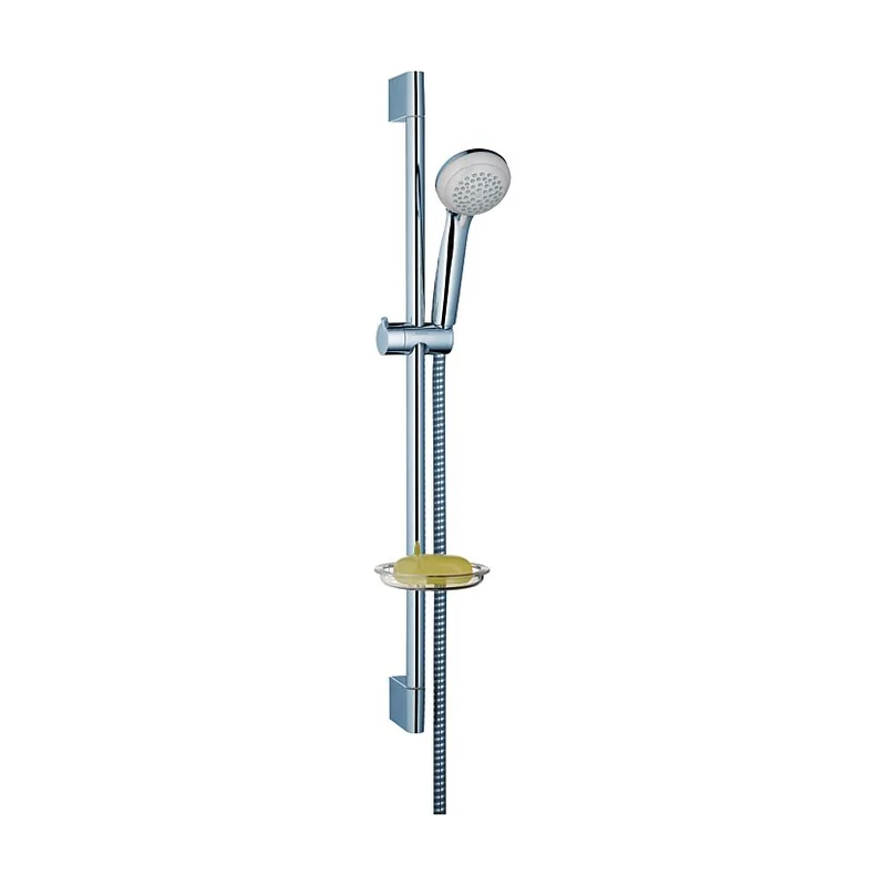 Crometta Shower Rail Set