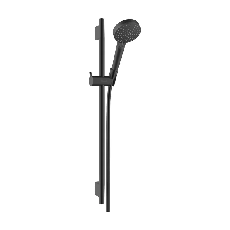 Vernis Blend Vario Shower Rail Set, Matt Black