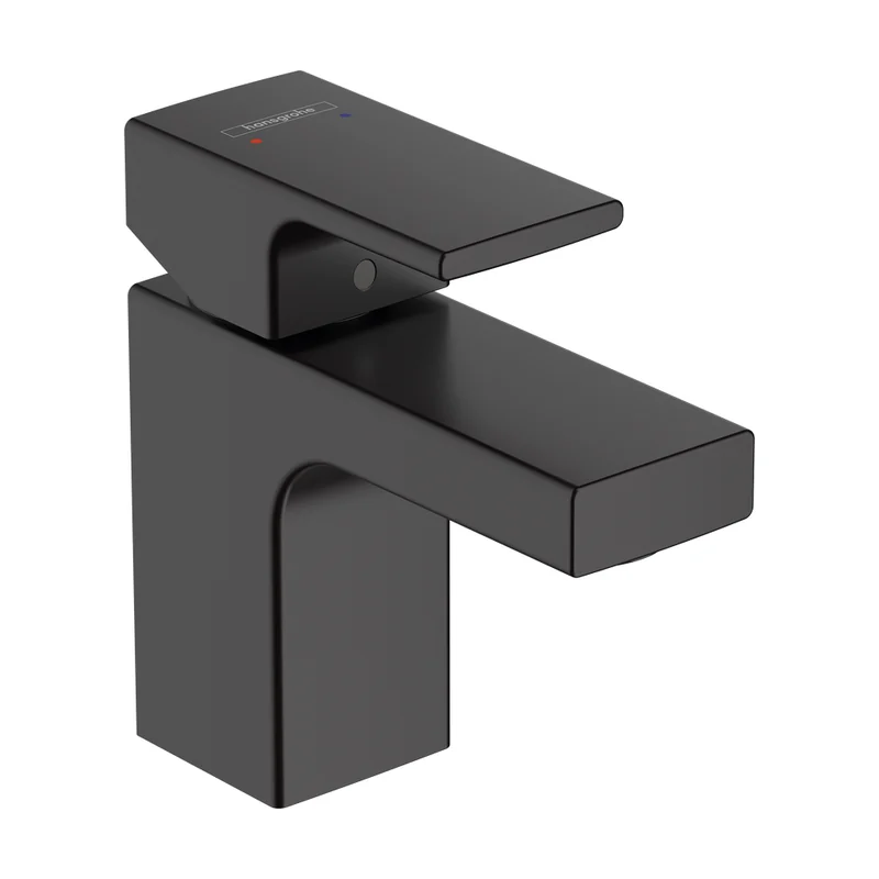 Vernis Shape Basin Mixer 70 Matt Black