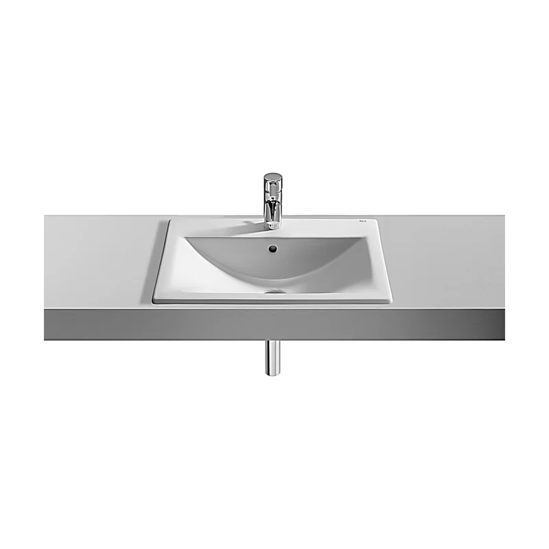 Diverta 55 Inset Basin, White
