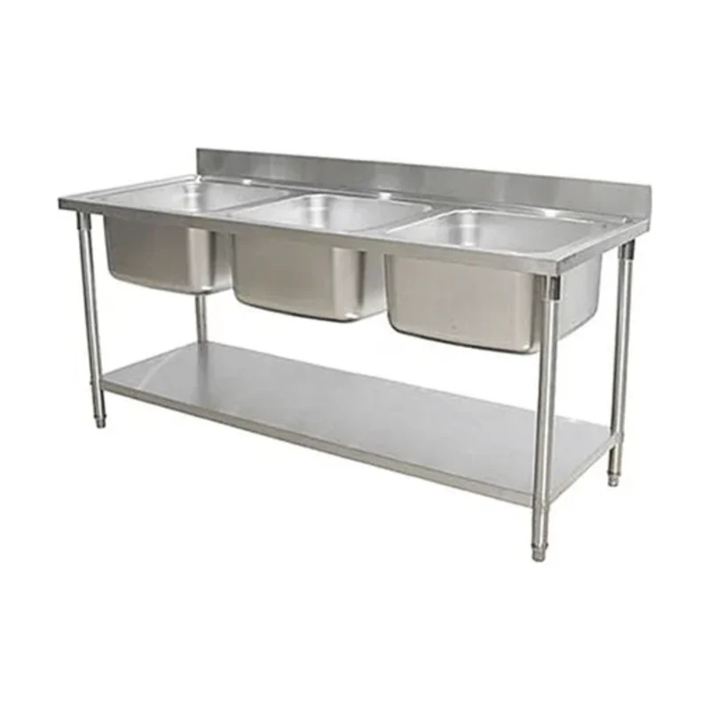 Triple Sink Bench 180 cm