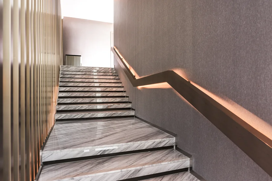 Marble staircase