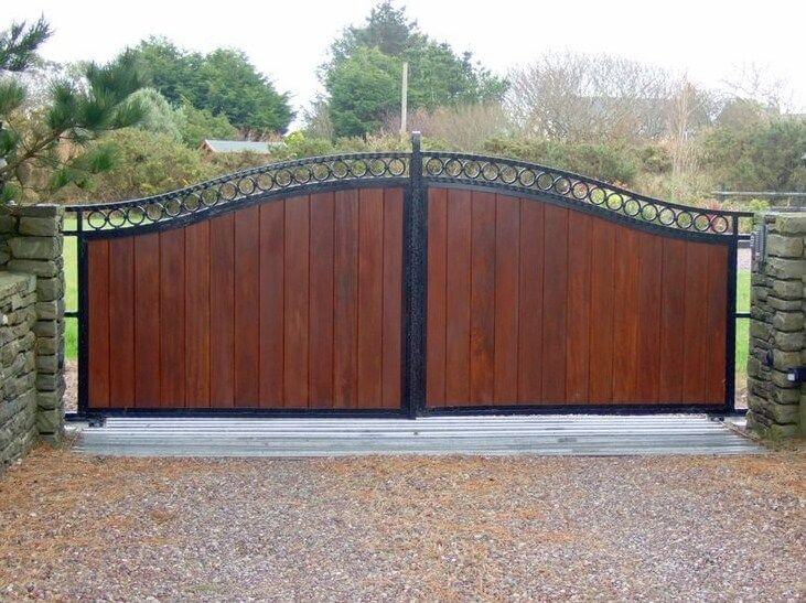 Beautiful Contemporary wooden Gate Designs
