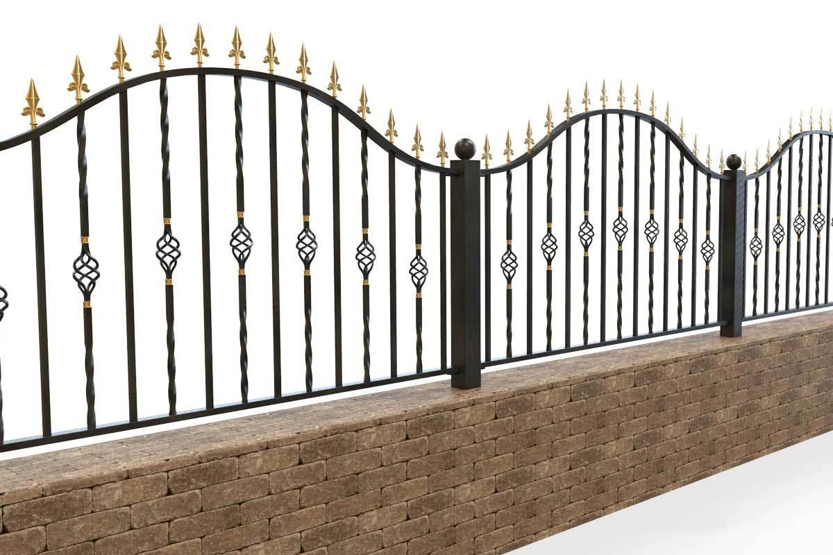Railings wendover style wrought iron gate