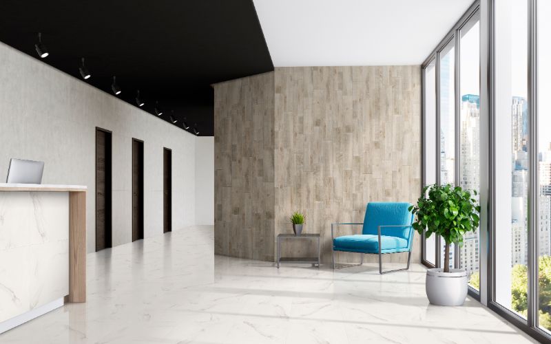 Carrara copia 60X60 floor tiles
