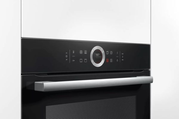 Bosch black 60 by 60cm Built-in-oven
