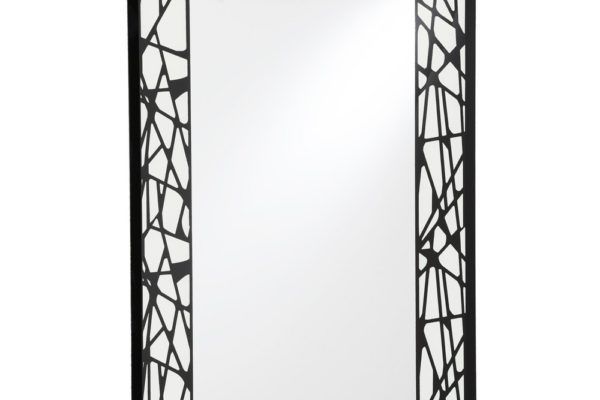 rectangular frameless wall mirror