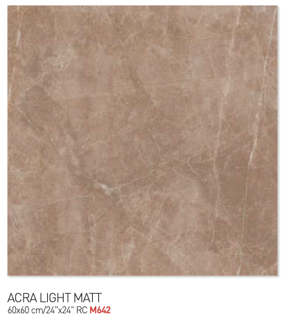 Acra light matt 60y60cm floor tiles